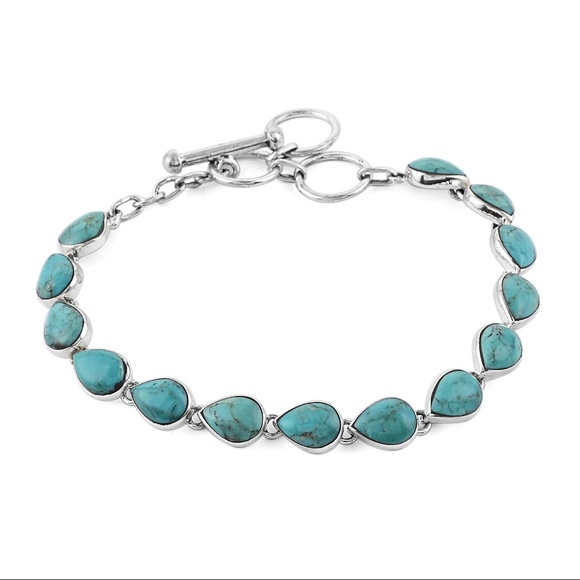 SANTA FE Style Turquoise Tennis Bracelet